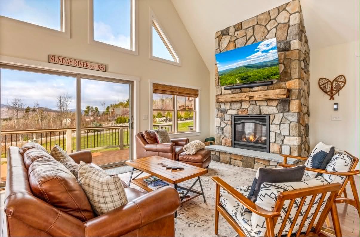 Slopeside retreat, ready to relax