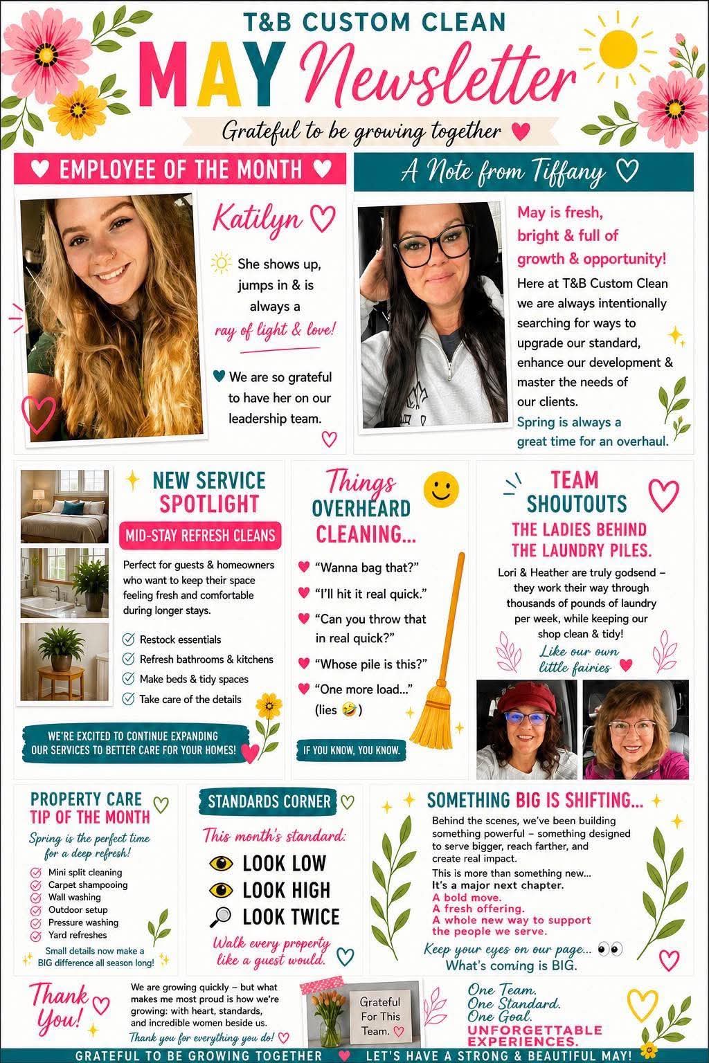 May 2026 newsletter, first page
